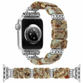 Imperial Stone Beaded Elastic Sport Watch Band