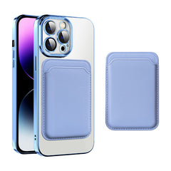 Transparent Magnetic Card Holder TPU Case for iPhone 11 Series Transparent Magnetic Card Holder TPU Case for iPhone 11 Series