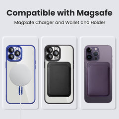 Transparent Magnetic Card Holder TPU Case for iPhone 15 Series Transparent Magnetic Card Holder TPU Case for iPhone 15 Series