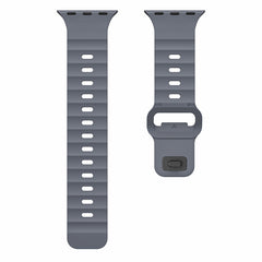 Fluororubber Wave Strap with Buckle