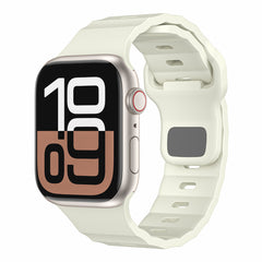 Fluororubber Wave Strap with Buckle