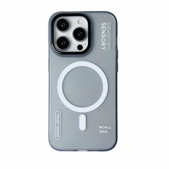 Frosted Silicone Magnetic Case for iPhone 15 Series
