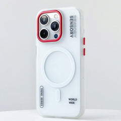 Frosted Silicone Magnetic Case for iPhone 16 Series