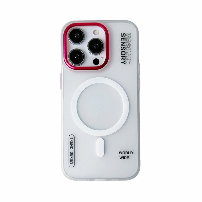 Frosted Silicone Magnetic Case for iPhone 13 Series
