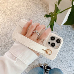 Wallet Card Holder Phone Case with Wrist Strap for iPhone 13 Series