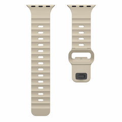 Fluororubber Wave Strap with Buckle