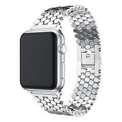 Uhrenarmband mit Fischschuppen-Muster